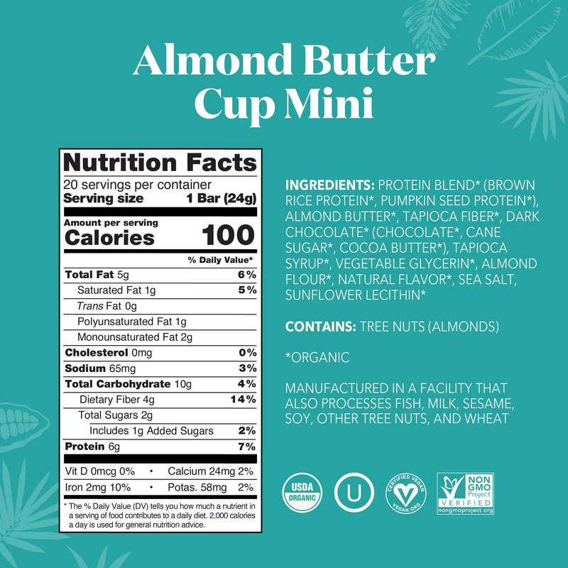 Almond Butter Cup - Mini Bars